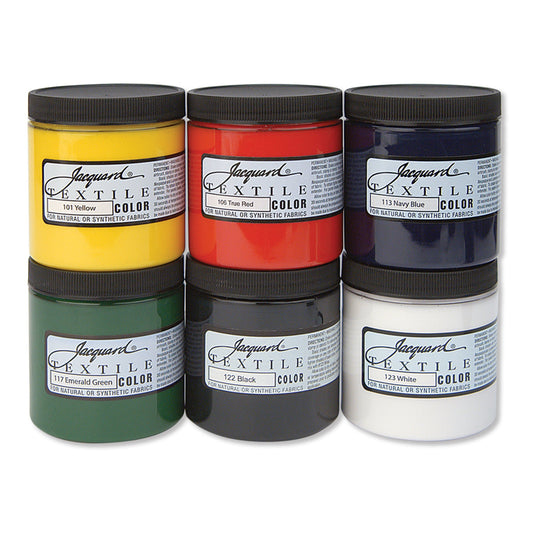 Textile Color 6-Color Set
