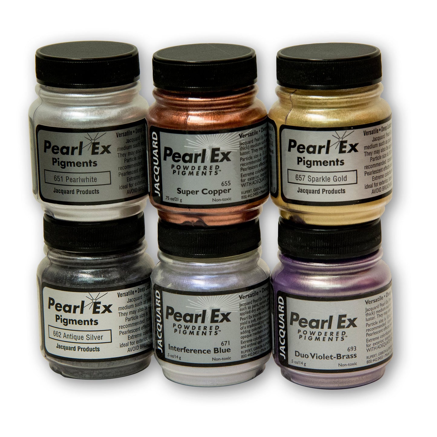 Pearl Ex 6 Color Set