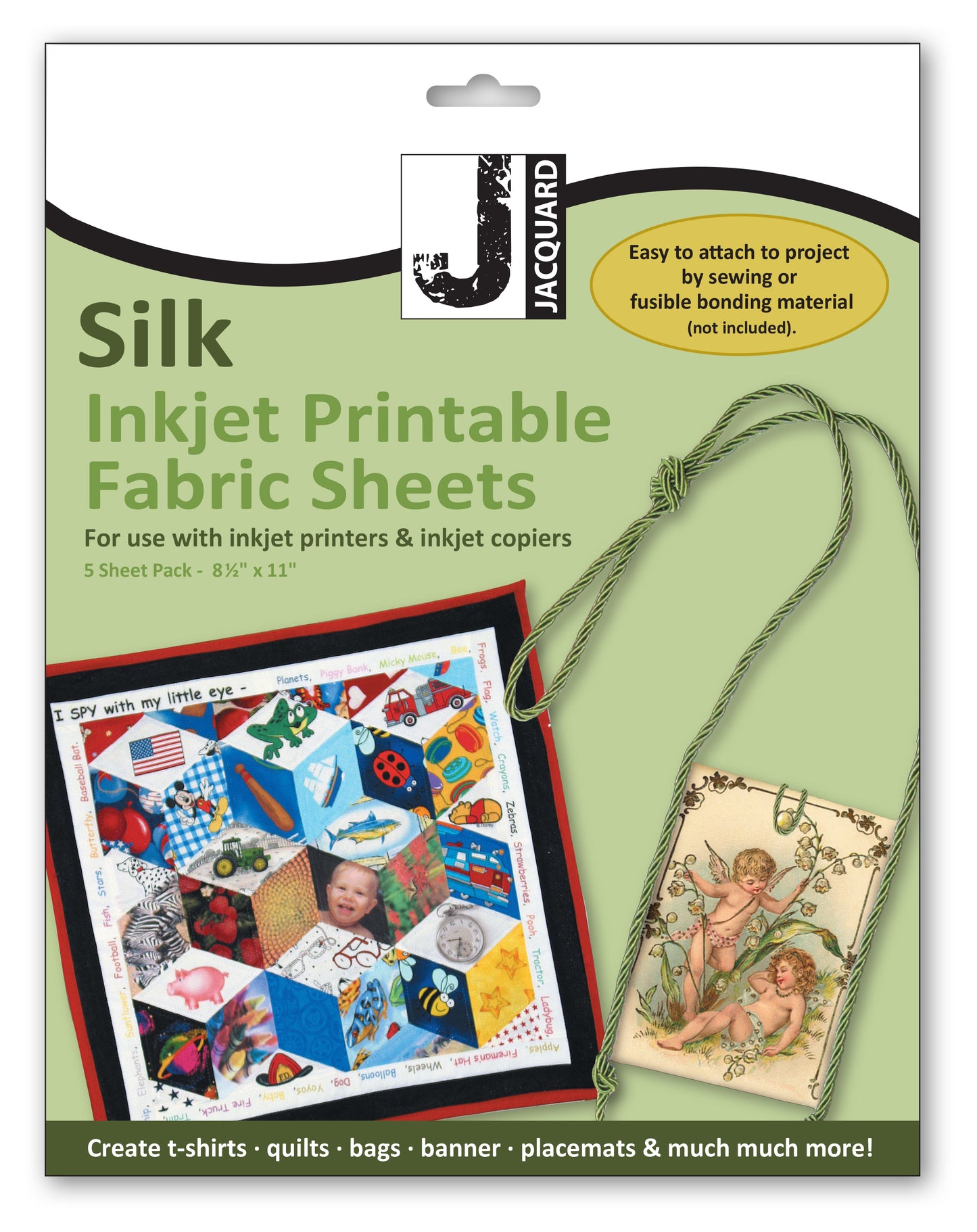 Silk Inkjet Fabric Sheets