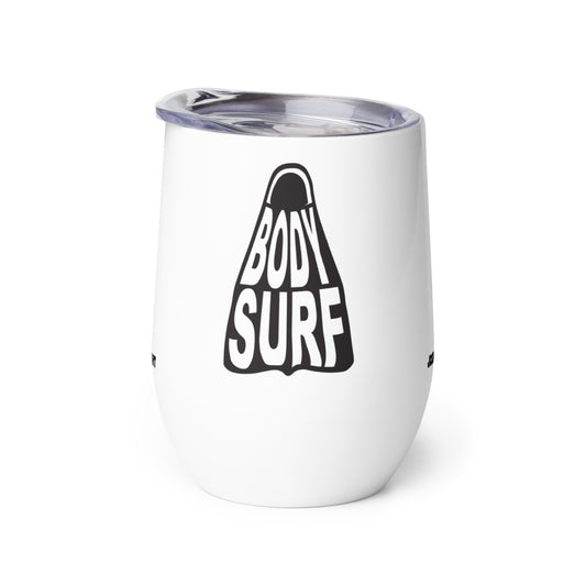 Sunsets & Sips: Josh Ball Art Bodysurf Fin Tumbler